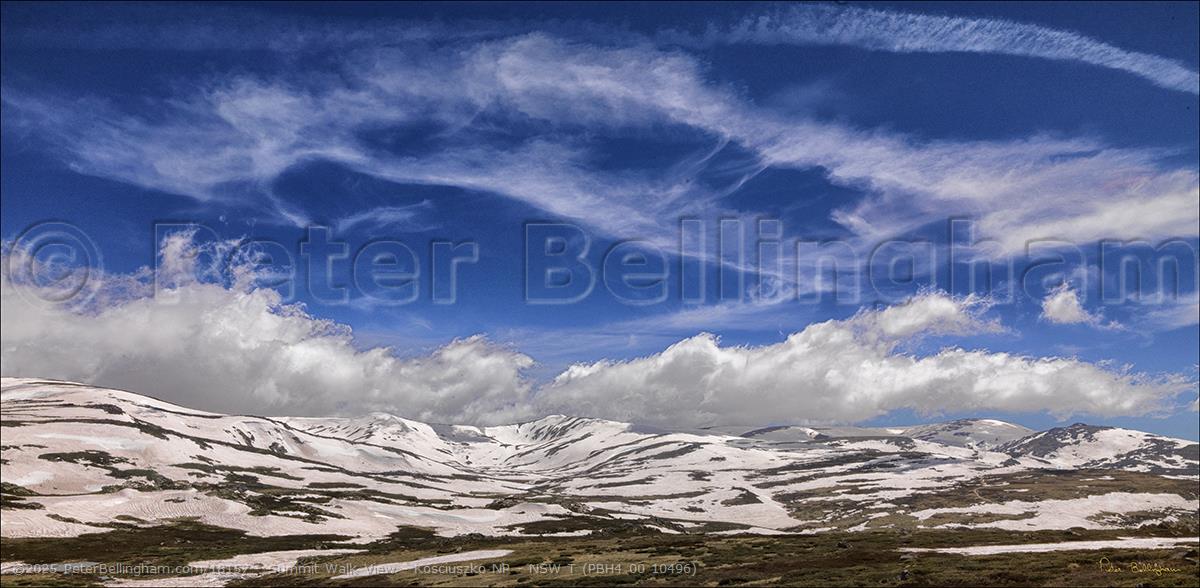Peter Bellingham Photography Summit Walk View - Kosciuszko NP - NSW T (PBH4 00 10496)